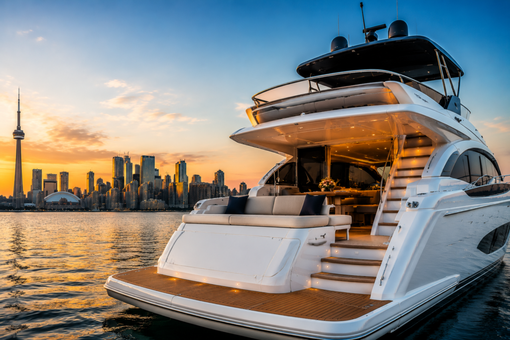 yacht rental toronto