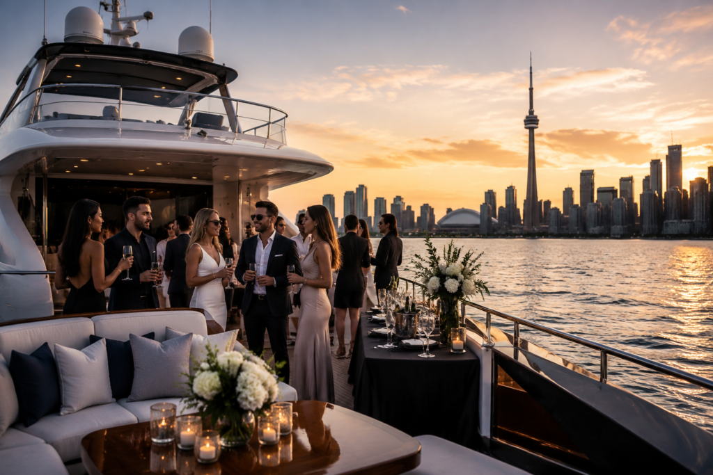 private yacht party toronto